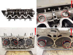 Κυλινδροκεφαλή Fiat Opel SAAB 55193091 1.9 JTD 8V 4
