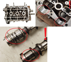 Κυλινδροκεφαλή Toyota Aygo 1KR 1611541580 1.0 12v C1 107 2