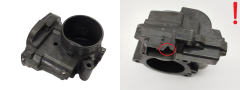 Βαλβίδα σώματος γκαζιού PSA Mini V760491980-01 A2C53386323 VTI 2