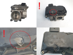 Βαλβίδα σώματος γκαζιού Renault Smart 161203912R H8201269254 1.0 2085