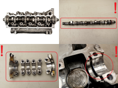 Κυλινδροκεφαλή Renault 2968F2 110415795R 7701477400 1.5 DCI Siemens 3
