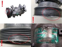 Συμπιεστής Κλιματισμού 8200315744 SD6V12 1416K Sanden Renault 67