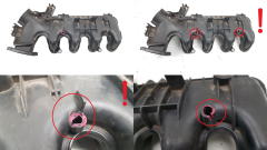 Πολλαπλή εισαγωγής 0361N3 9653808680 1.6 HDI 16v TDCI Citroen Peugeot Ford s7