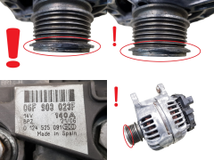 Δυναμό 06F903023F 0124525091 Bosch VW