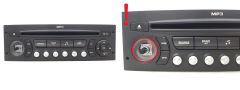 Ράδιο Cd Mp3 Citroen Peugeot 96633422XT A2C53119559