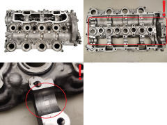Κυλινδροκεφαλή Ford PSA Volvo 9655911480 9644994680 1.6 16V TDCI G8DB 18
