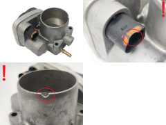 Βαλβίδα σώματος γκαζιού Renault 8200171134 8200190230 1.6 16V 3