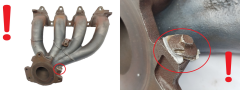 Πολλαπλή εξαγωγής 8200137449 138083 Renault 1.8 2.0 16v 1083