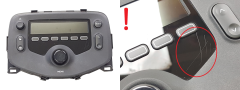 Ραδιόφωνο αυτοκινήτου Peugeot 108 Aygo C1 2 86120-0H050 CQ-SS94F1AE 1109
