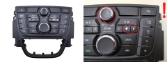 Πίνακας Ελέγχου Radio Opel Meriva B 13362776 CD400