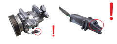 Συμπιεστής Κλιματισμού 8200953359 SD6V12 1918 Sanden Renault Nissan 1031