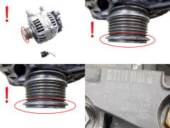 Δυναμό 03L903023 0124525187 140A VW AG Audi Skoda Seat
