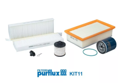 Σύνολο φίλτρων Κάνετε Citroen Peugeot KIT11 9800097580 Purflux