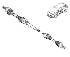 Άξονας κίνησης Δεξιά Γνήσιο Renault Vel Satis 2.0 T 8200387369