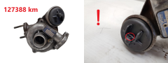 Υπερσυμπιεστής Opel Fiat 54359700005 54351014808 3554359700005 127388 km