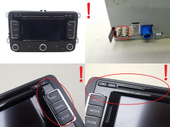 Ραδιόφωνο αυτοκινήτου Navi Volkswagen 2K0035279B RNS 315 EU