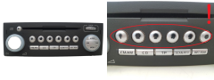 Ραδιόφωνο CD player Mitsubishi Colt MR587702HA DY-2E56GY-TH 1218