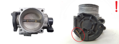 Βαλβίδα σώματος γκαζιού Volvo 9186780 Magneti Marelli
