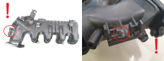Πολλαπλή εισαγωγής 0361N3 9653808680 1.6 HDI 16v TDCI Citroen Peugeot Ford s21