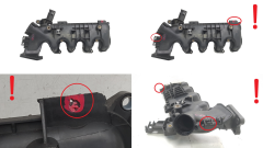 Πολλαπλή εισαγωγής 9684941780 0361N3 1.6 HDI 16v TDCi Ford Peugeot PSA Volvo