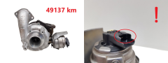Υπερσυμπιεστής 9686120680 GTC1244VZ 1.6 HDI TDCI PSA Ford Volvo 49137 km