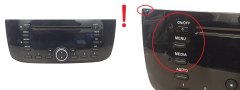 Ραδιόφωνο CD player Fiat Punto Evo 7355354400 F199FL Delphi 1072