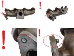 Πολλαπλή εξαγωγής 8200460501 8200869194 2.0 dCi Renault Opel Nissan 1176