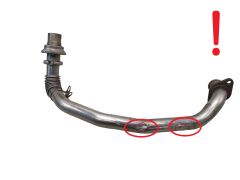 Σωλήνας Egr 161836 9652264880 2.0 HDI Citroen C5 Peugeot 407