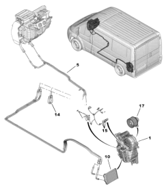 Εσωτερική καλωδίωση Γνήσιο Jumper Boxer Ducato 3 643653