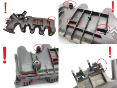 Πολλαπλή εισαγωγής 0361N3 9653808680 1.6 HDI 16v TDCI Citroen Peugeot Ford 1870