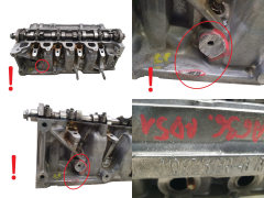 Κυλινδροκεφαλή 110421615R--B 110413019R 1.5dci Renault Nissan S2