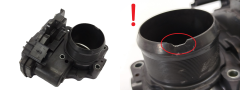 Βαλβίδα σώματος γκαζιού Citroen Peugeot 9806625280 A2C85766300 2.0 HDI 4