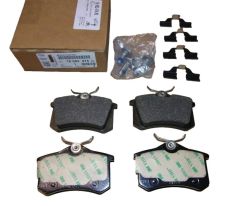 Τακάκια φρένων Πίσω Γνήσιο 1668247480 Citroen Peugeot