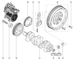 Παρέμβυσμα, στεγανωτικό Γνήσιο Renault Nissan 1.6-2.0 1232200Q0A