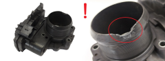 Βαλβίδα σώματος γκαζιού Citroen Peugeot 9806625280 A2C85766300 2.0 HDI 5