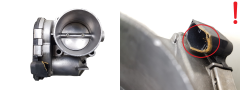 Βαλβίδα σώματος γκαζιού Alfa Romeo Iveco Opel 0280750073 Bosch 2525