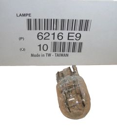 Λάμπα Νέο Γνήσιο 6216.E9 6216E9 Citroen Peugeot 12V-21/5W