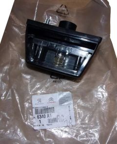 Φως πινακίδας Γνήσιο 6340A1 6340.A1 Citroen Peugeot