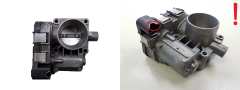 Βαλβίδα σώματος γκαζιού 55250461 40GTE3F Fiat Lancia Ford FPT 1534