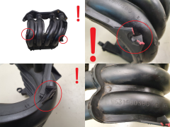 Πολλαπλή εισαγωγής 9638425180 9631980380 0361J3 Citroen Peugeot 1.1 1.4