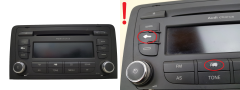 Ραδιόφωνο CD player Chorus Audi A3 8P 8P0035152C 7647251380 Blaupunkt