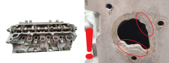 Κυλινδροκεφαλή 7760 F2 7701473181 1.5 DCI Renault Nissan S79