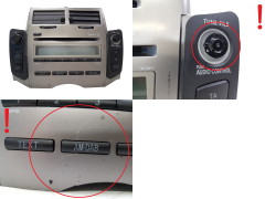 Ράδιο Cd Mp3 Toyota Yaris 86120-0D490 W13811 Fujitsu 1362