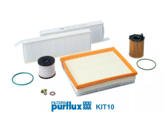 Σύνολο φίλτρων Κάνετε Citroen Peugeot KIT10 9802348680 Purflux