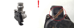 Βαλβίδα σώματος γκαζιού 8200614985 Renault Dacia Nissan 1.5 DCI 1140