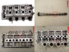 Κυλινδροκεφαλή Citroen Peugeot Volvo 9688418110 0200HL 2.0 HDI TDCI 5