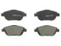 Τακάκια φρένων Εμπρός Γνήσιο Citroen Peugeot C3 Aircross 2008 1611140580
