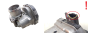 Βαλβίδα σώματος γκαζιού Citroen Peugeot 9673534480 1.6 HDI Delphi 2522