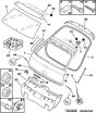 Ηχομόνωση Πίσω Γνήσιο Citroen Peugeot C4 8748GA