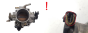 Βαλβίδα σώματος γκαζιού Honda 079800-3000 Denso 1845